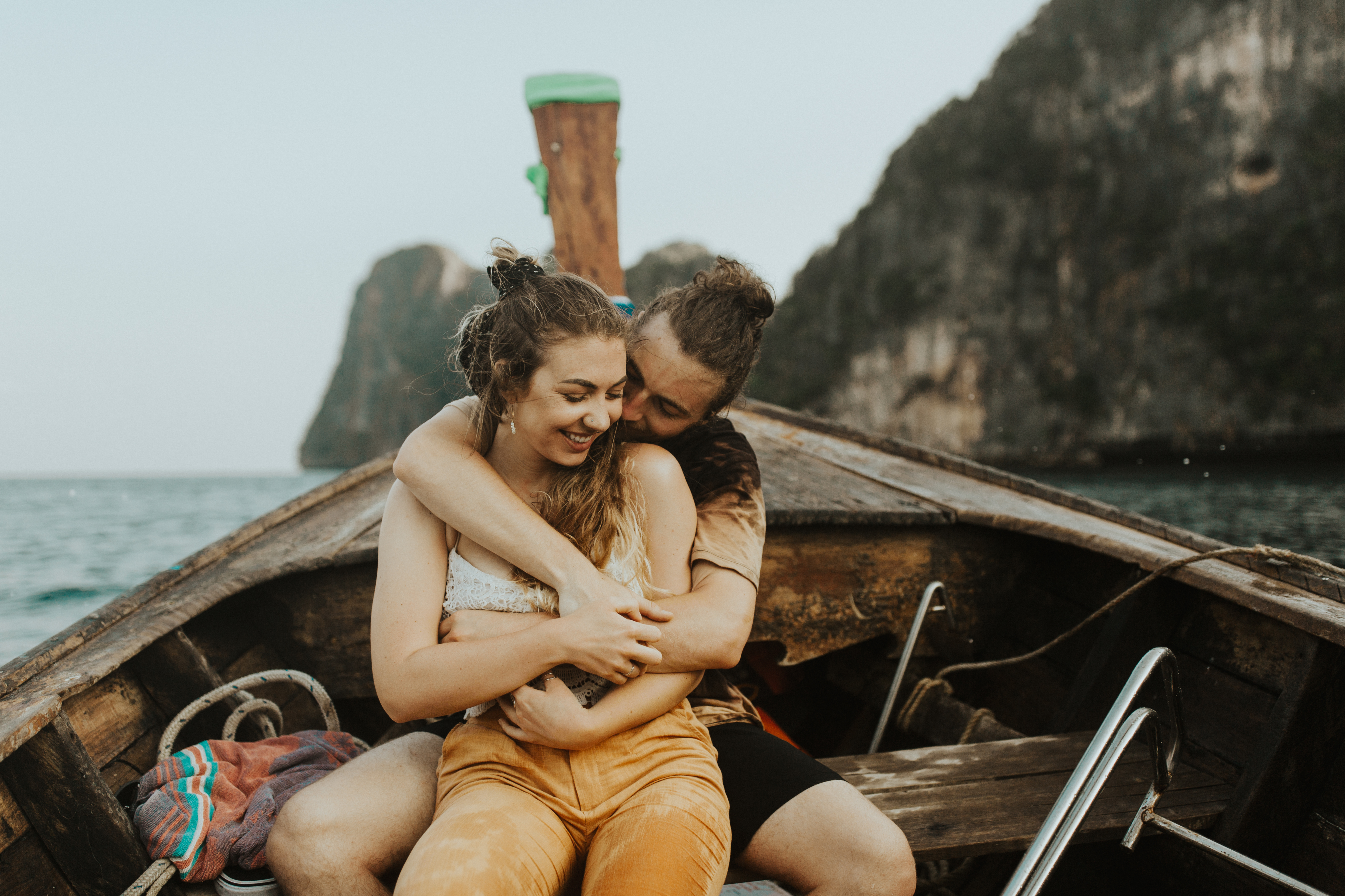Thailand Adventure shoot at Phi Phi Islands! This session with Jade + Kai started with an epic boat tour and ended with them running around on the island beach!