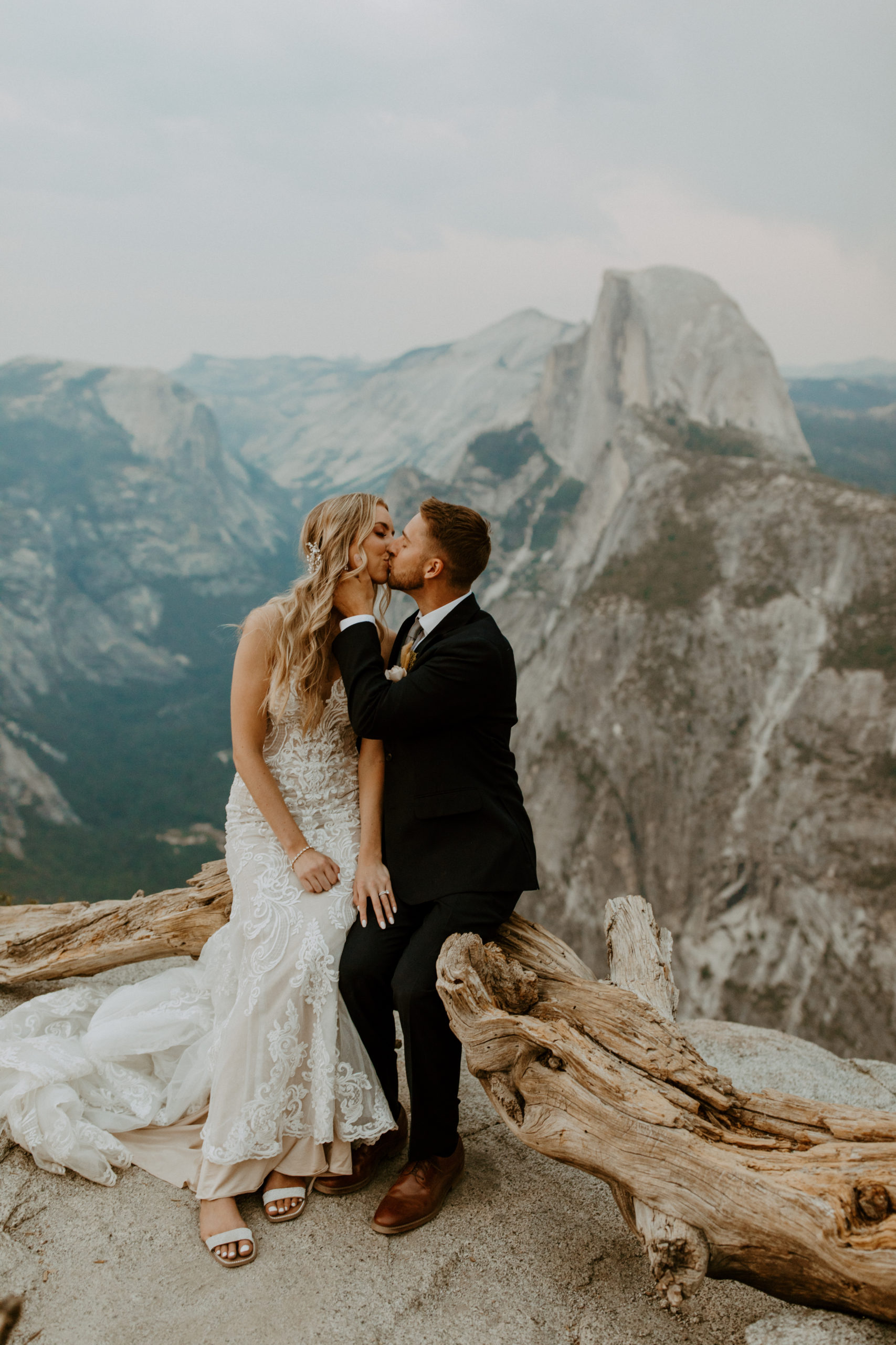 Glacier Point Wedding Photos