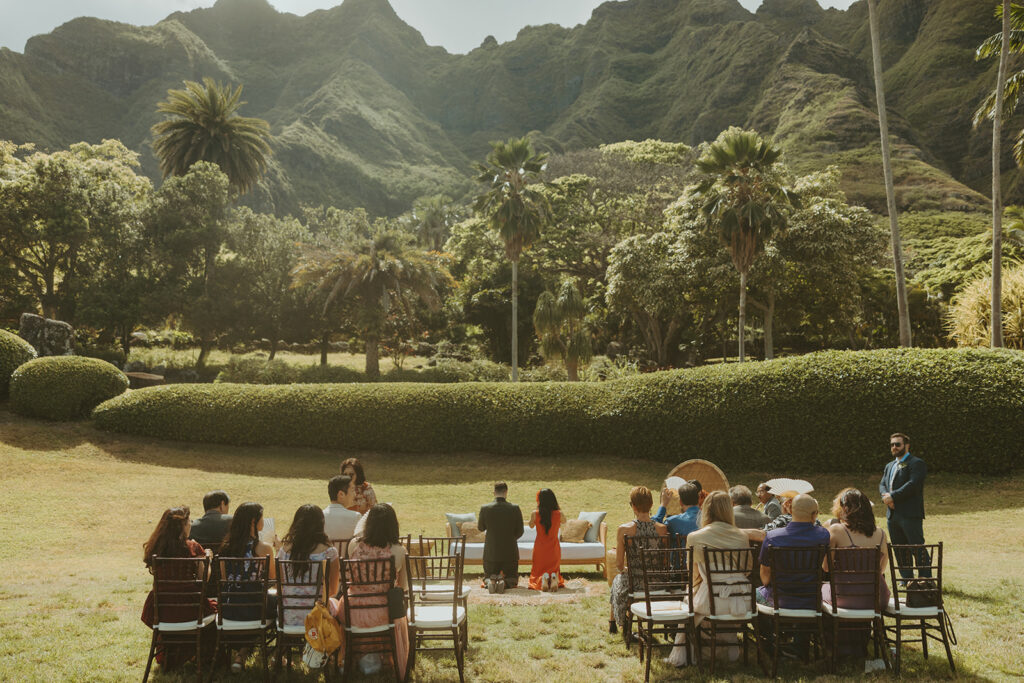 a destination wedding in hawaii
