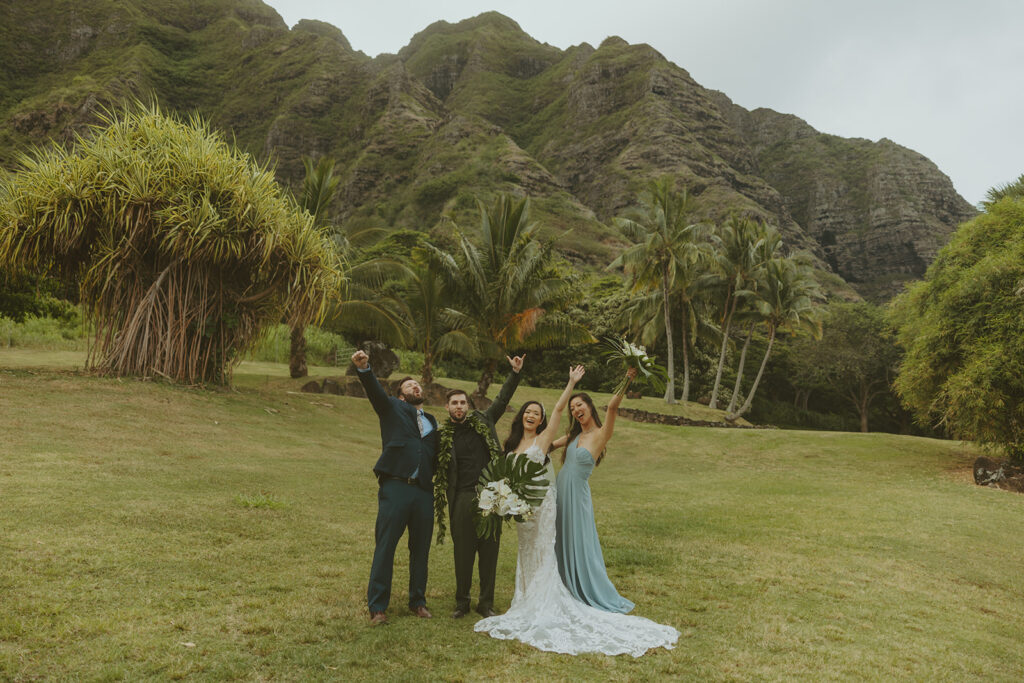 a destination wedding in hawaii
