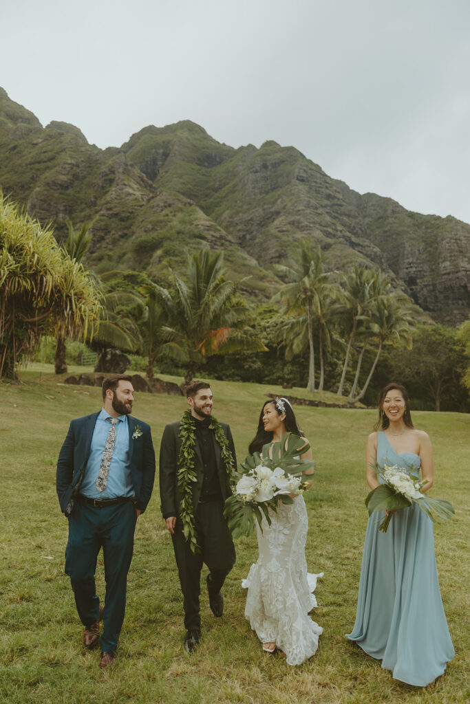 a destination wedding in hawaii
