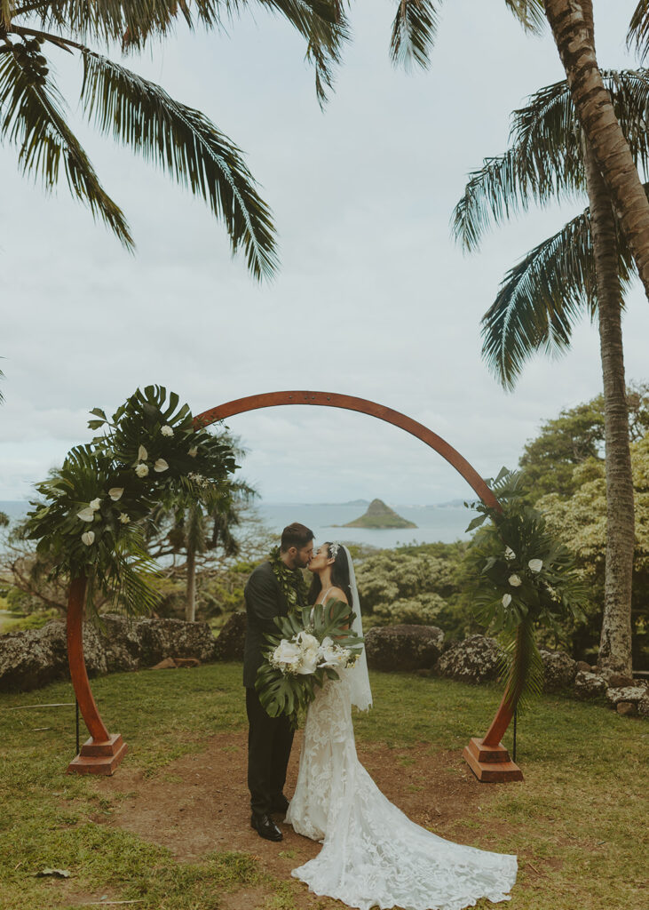 a destination wedding in hawaii
