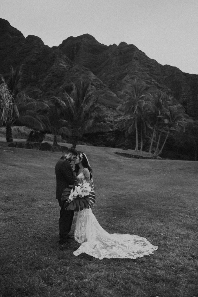 a destination wedding in hawaii
