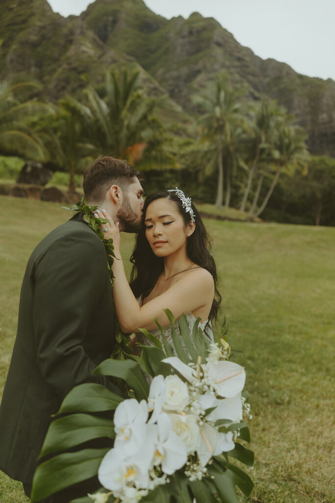 a destination wedding in hawaii
