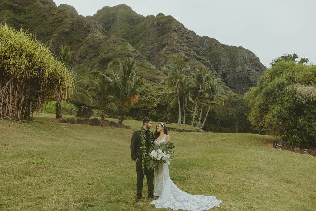 a destination wedding in hawaii
