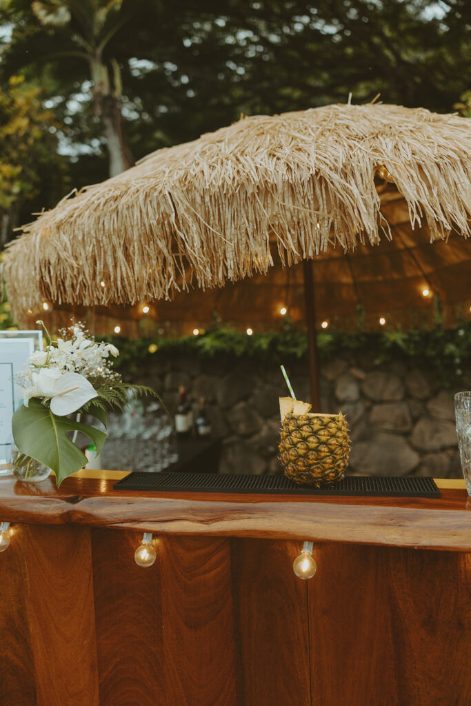 a destination wedding in hawaii
