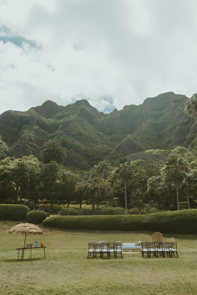 a destination wedding in hawaii
