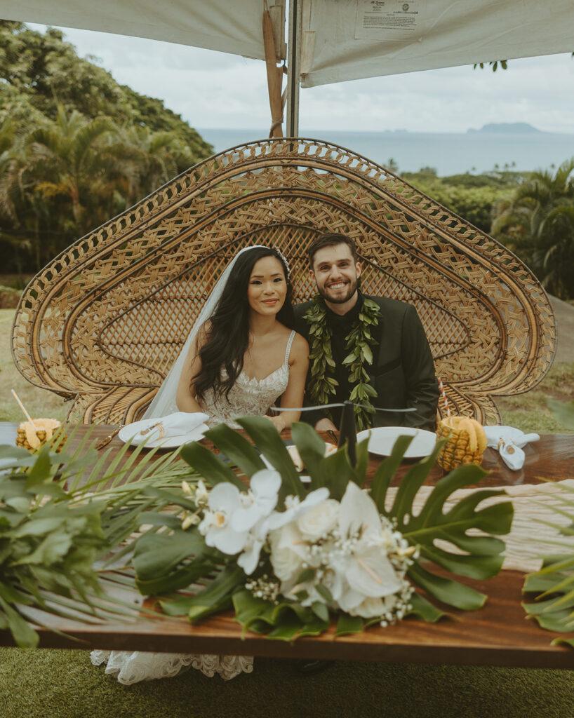 a destination wedding in hawaii
