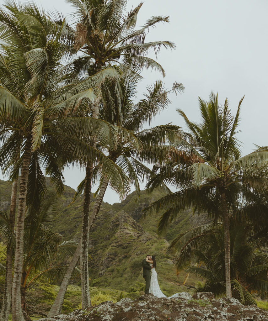 a destination wedding in hawaii
