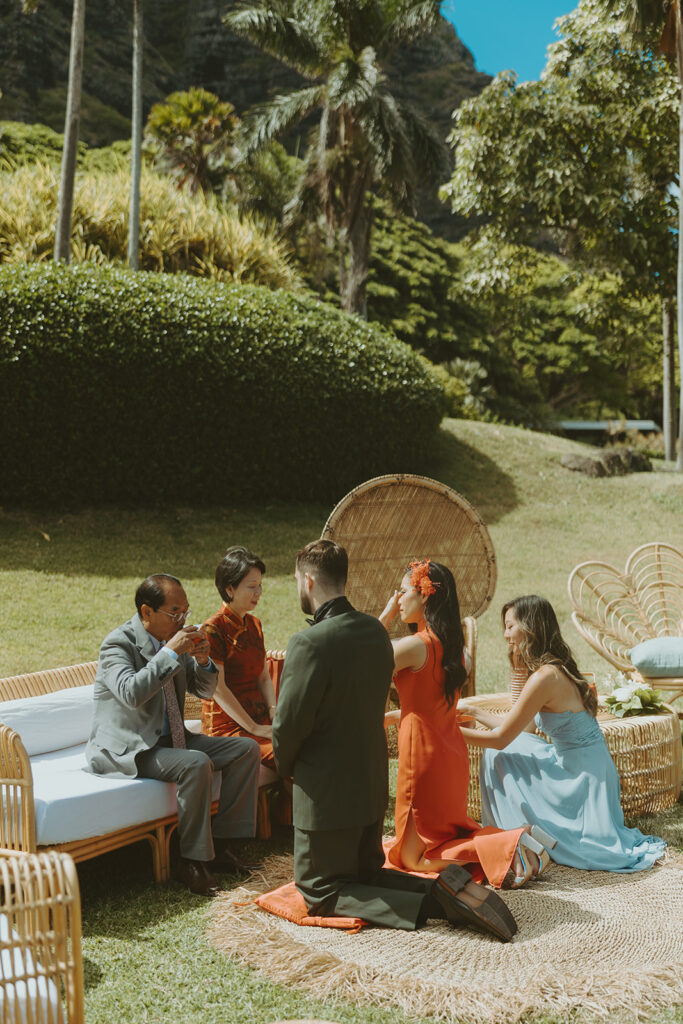 a destination wedding in hawaii
