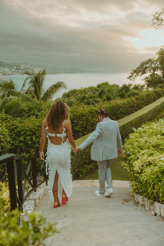 A stunning welcome party for a destination wedding in jamaica
