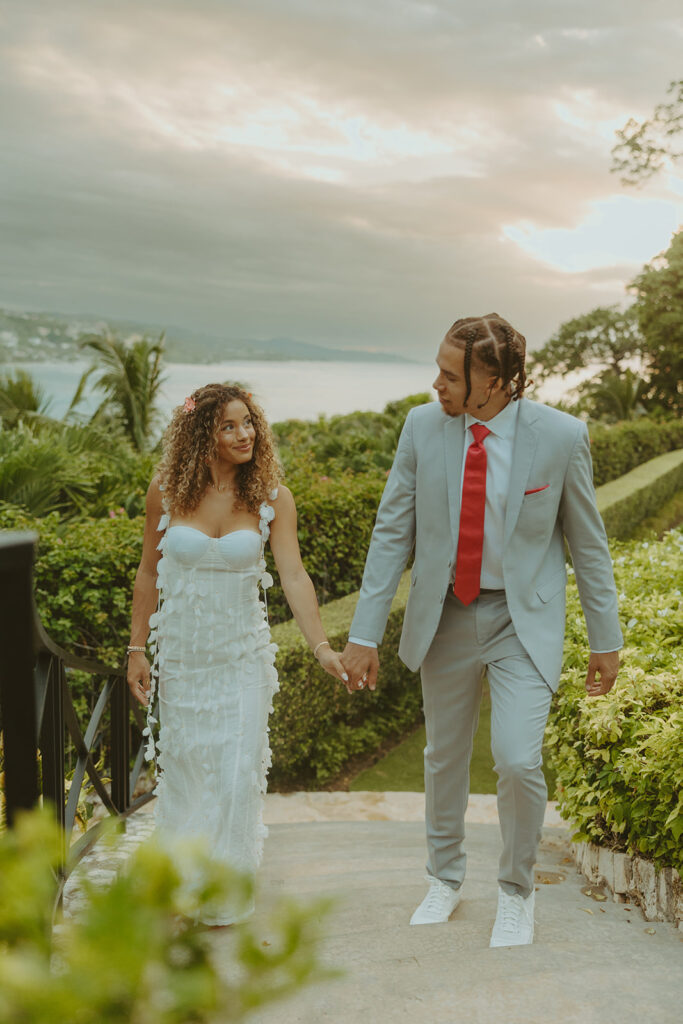 A stunning welcome party for a destination wedding in jamaica
