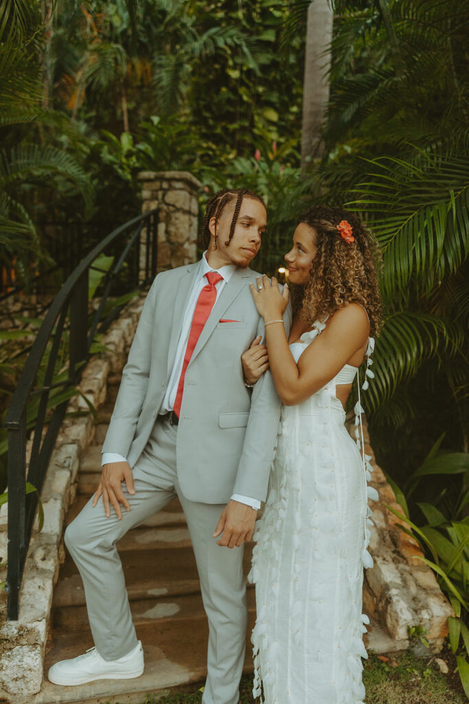 A stunning welcome party for a destination wedding in jamaica
