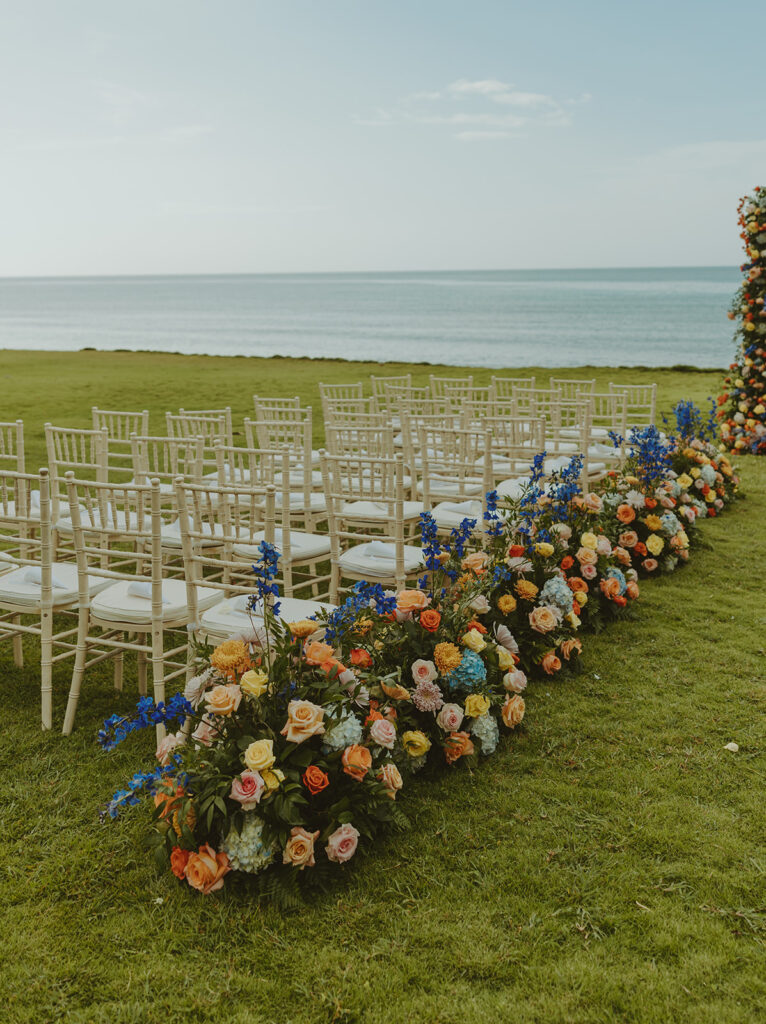 A luxury destination wedding celebration at Round Hill Resort in Jamaica
