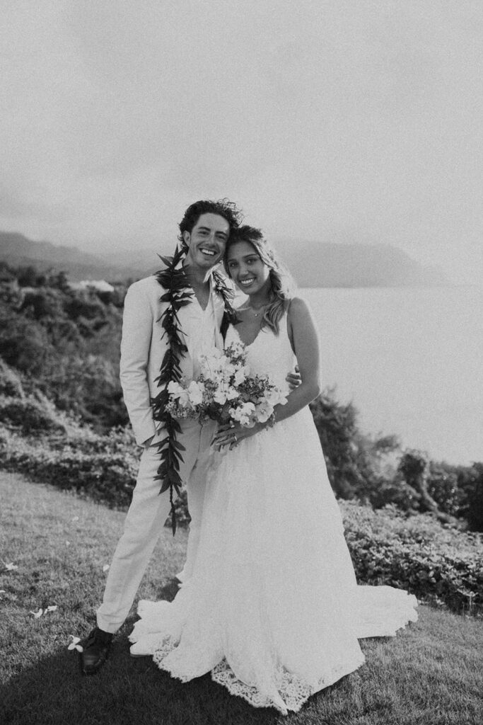 A simple yet breathtaking destination wedding celebration in Kauai.
