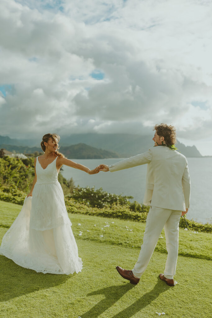 A serene and unforgettable wedding surrounded by Kauai’s natural beauty.