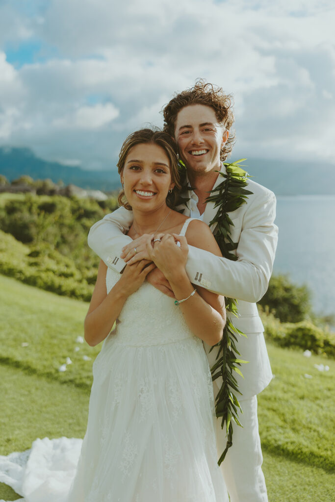 A serene and unforgettable wedding surrounded by Kauai’s natural beauty.
