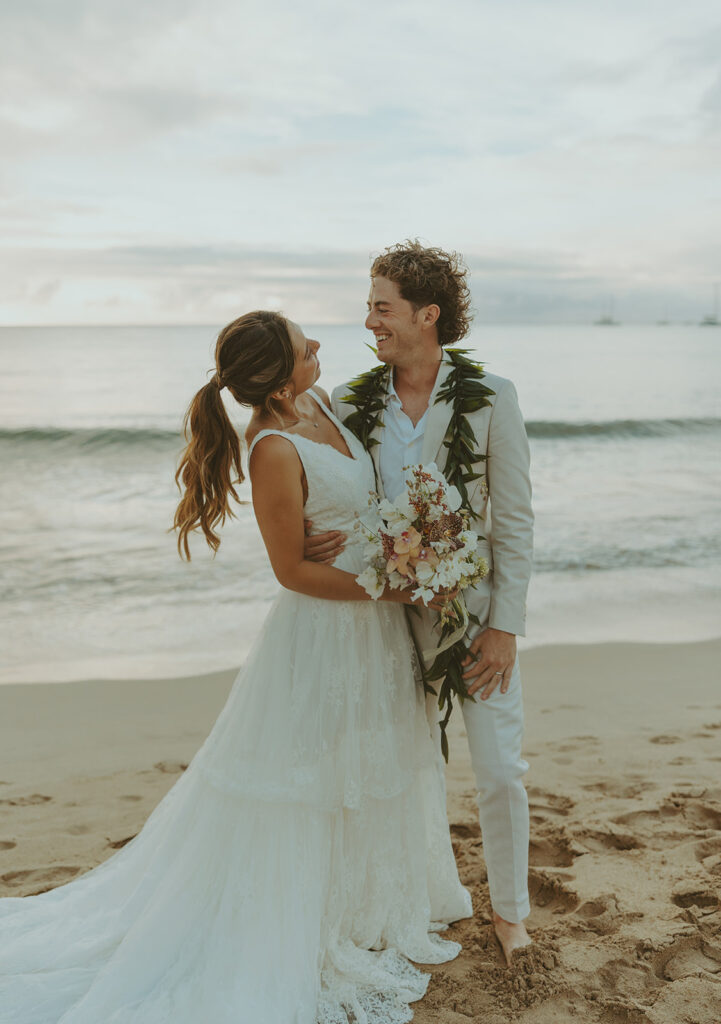 A simple yet breathtaking destination wedding celebration in Kauai.
