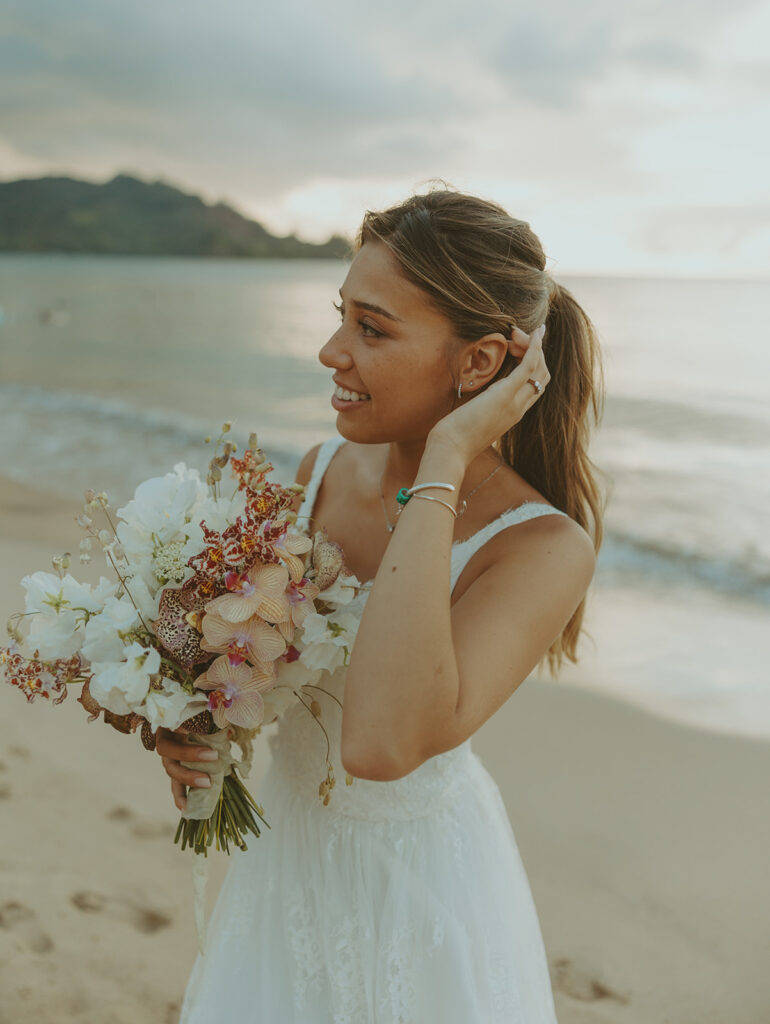 A simple yet breathtaking destination wedding celebration in Kauai.
