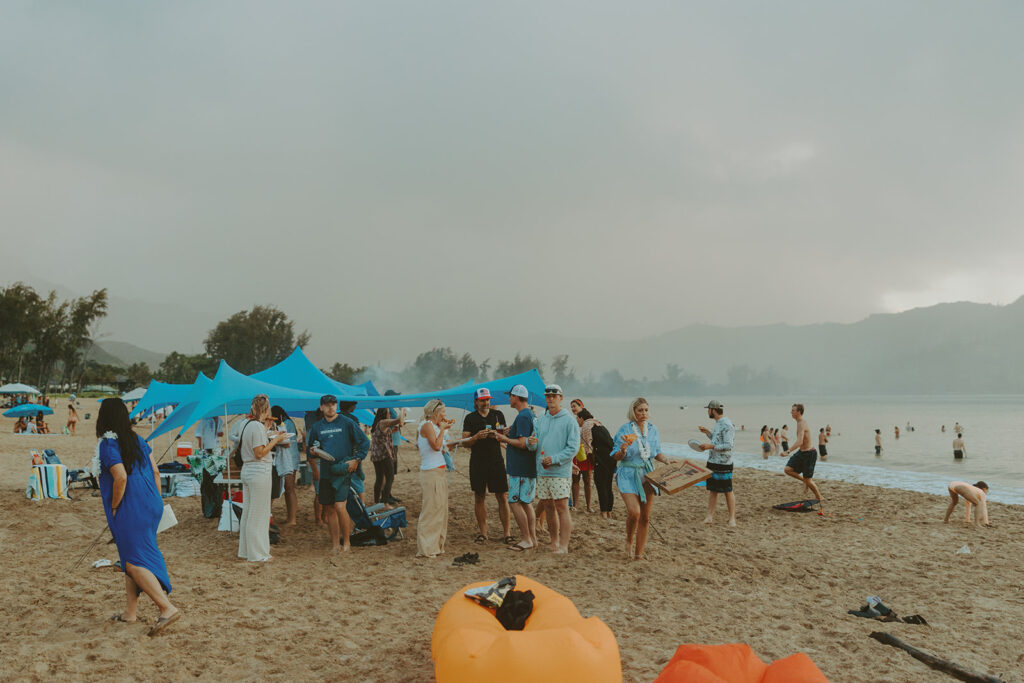 A simple yet breathtaking destination wedding celebration in Kauai.
